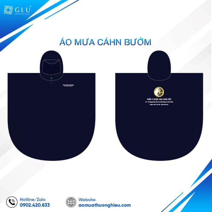 áo mưa cánh bướm quà tặng 1