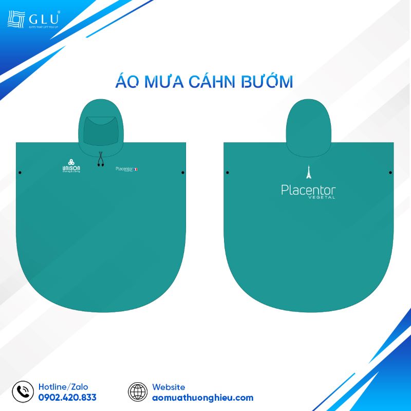 áo mưa cánh bướm quảng cáo 2