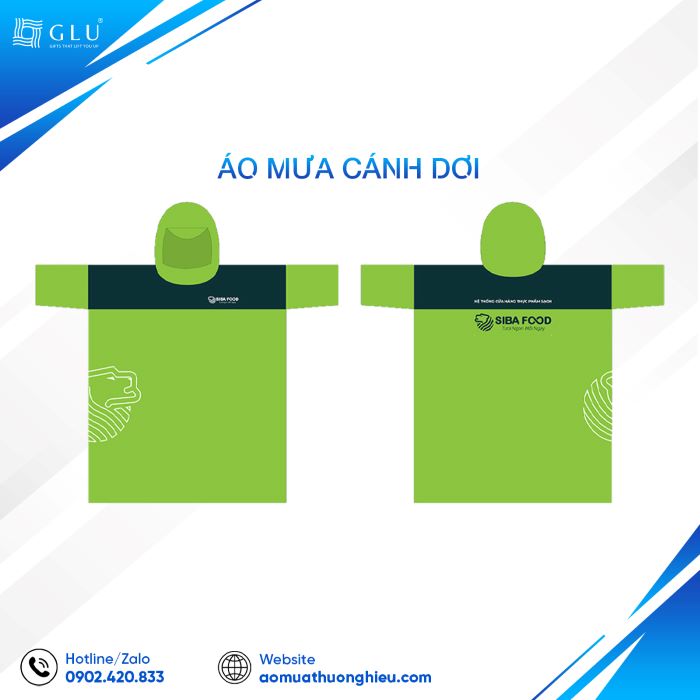áo mưa cánh dơi 4