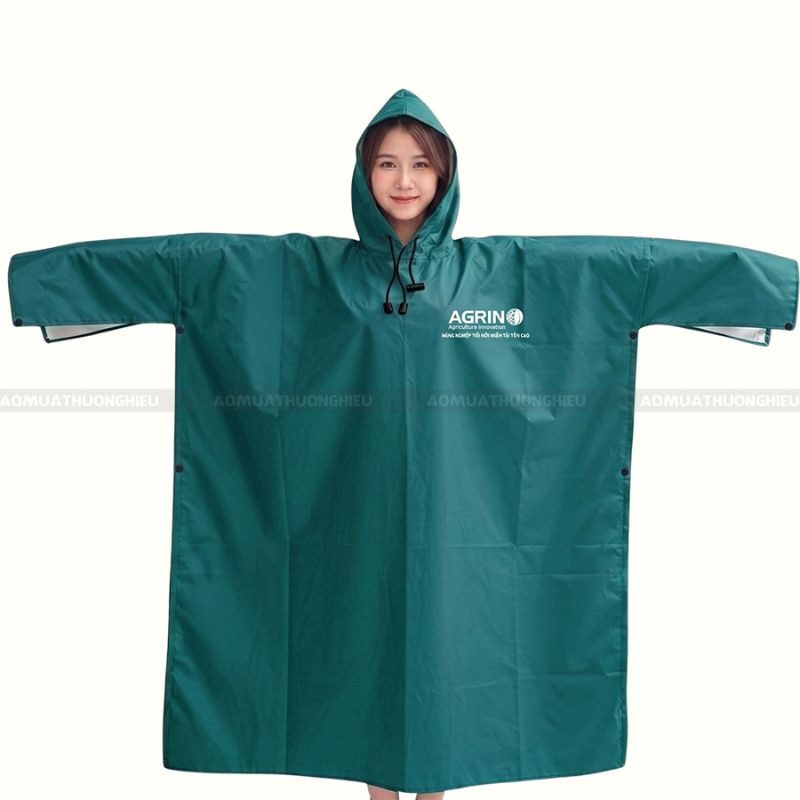 Áo mưa chống nắng chất liệu cao cấp, bảo vệ toàn diện tối ưu