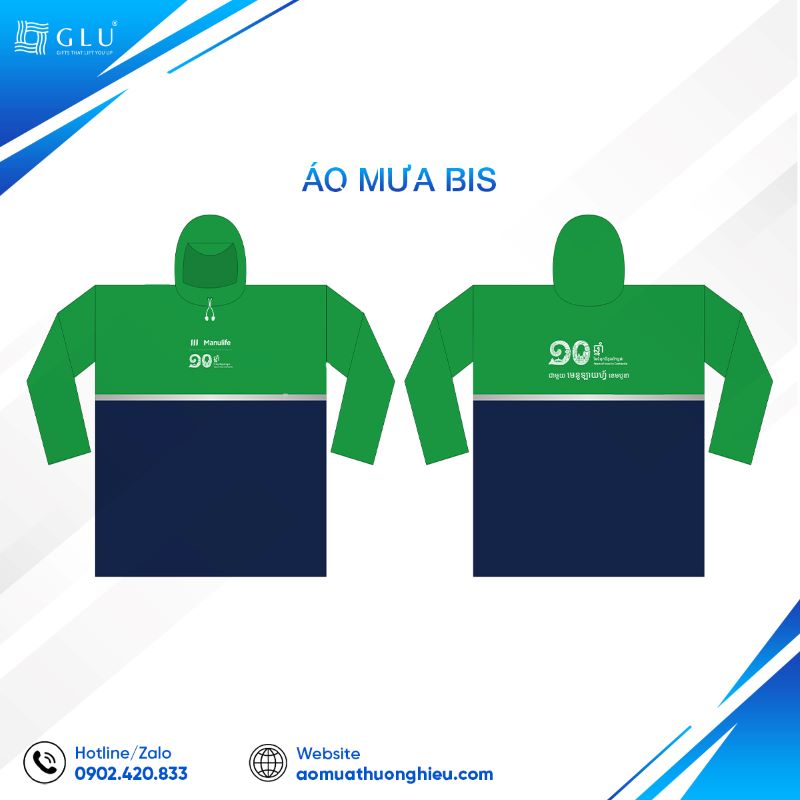 áo mưa in logo 1