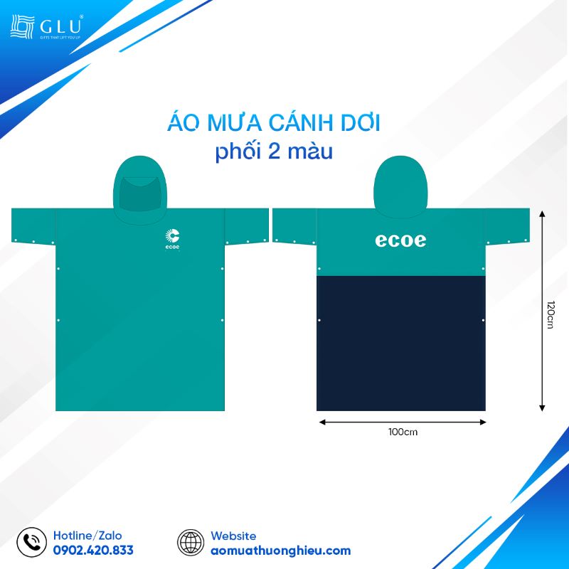 áo mưa in logo 2