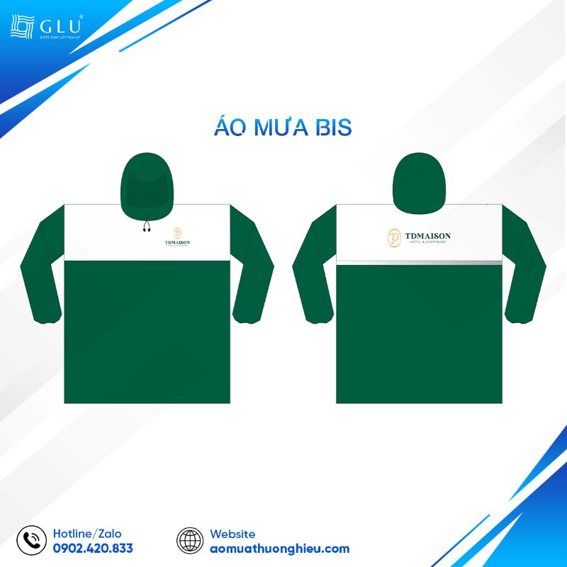 áo mưa in logo 3