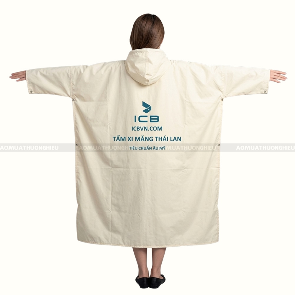 Áo mưa in logo công ty giá rẻ theo yêu cầu 2 Áo mưa in logo công ty giá rẻ theo yêu cầu 2