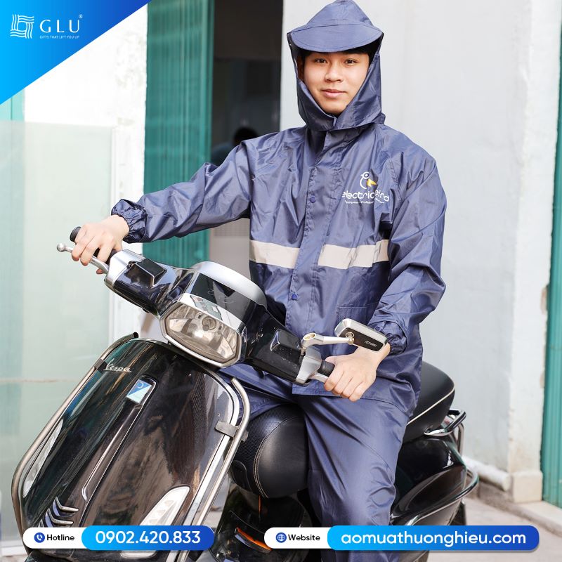 áo mưa in logo doanh nghiệp 2