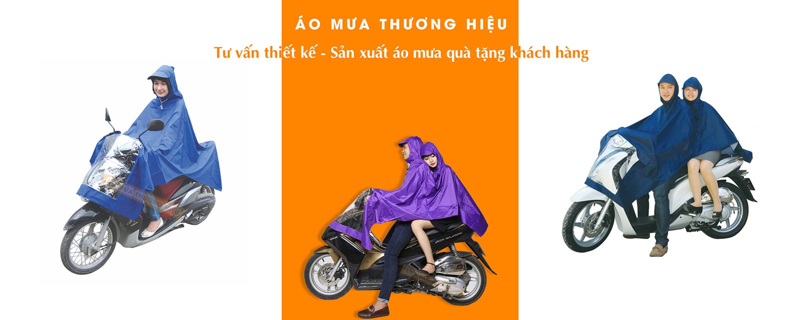 banner xưởng sản xuất áo mưa giá rẻ áo mưa thương hiệu 9