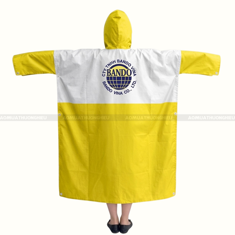 Cơ sở in logo áo mưa giá tốt 2