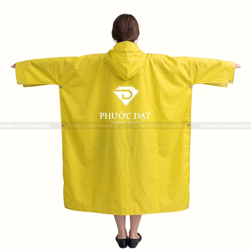 In áo mưa công ty theo yêu cầu 1