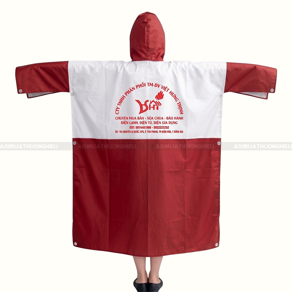 In áo mưa số lượng ít theo yêu cầu 2