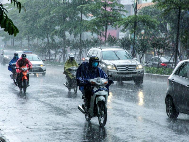 Mùa mưa bắt đầu vào tháng mấy tại miền bắc