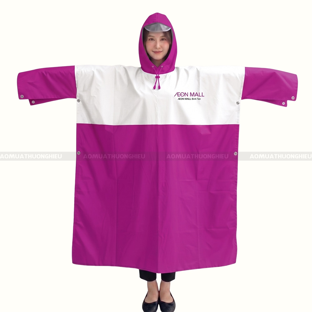 Nhà sản xuất áo mưa in theo yêu cầu 2