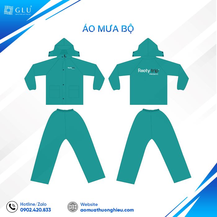 sản xuất áo mưa bộ 2