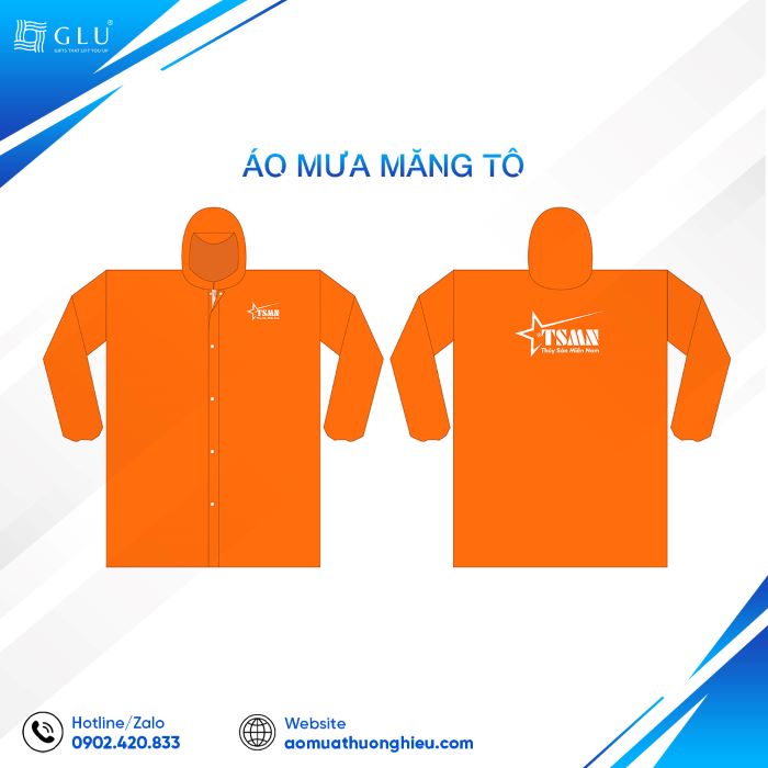 sản xuất áo mưa măng tô 6