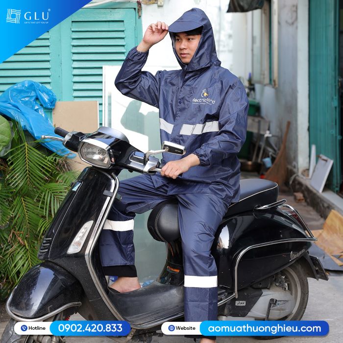 sức mạnh quảng cáo từ áo mưa quà tặng 2