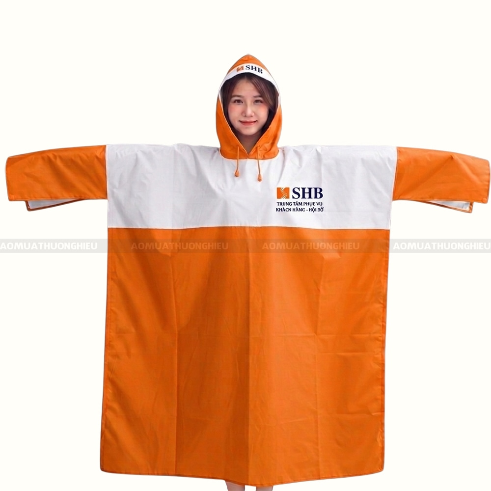 Xưởng áo mưa in logo theo yêu cầu 1