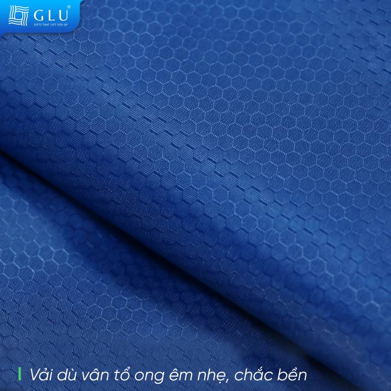 Vải dù vân tổ ong dập nổi lục giác là gì? Chất liệu cho áo mưa quà tặng cao cấp